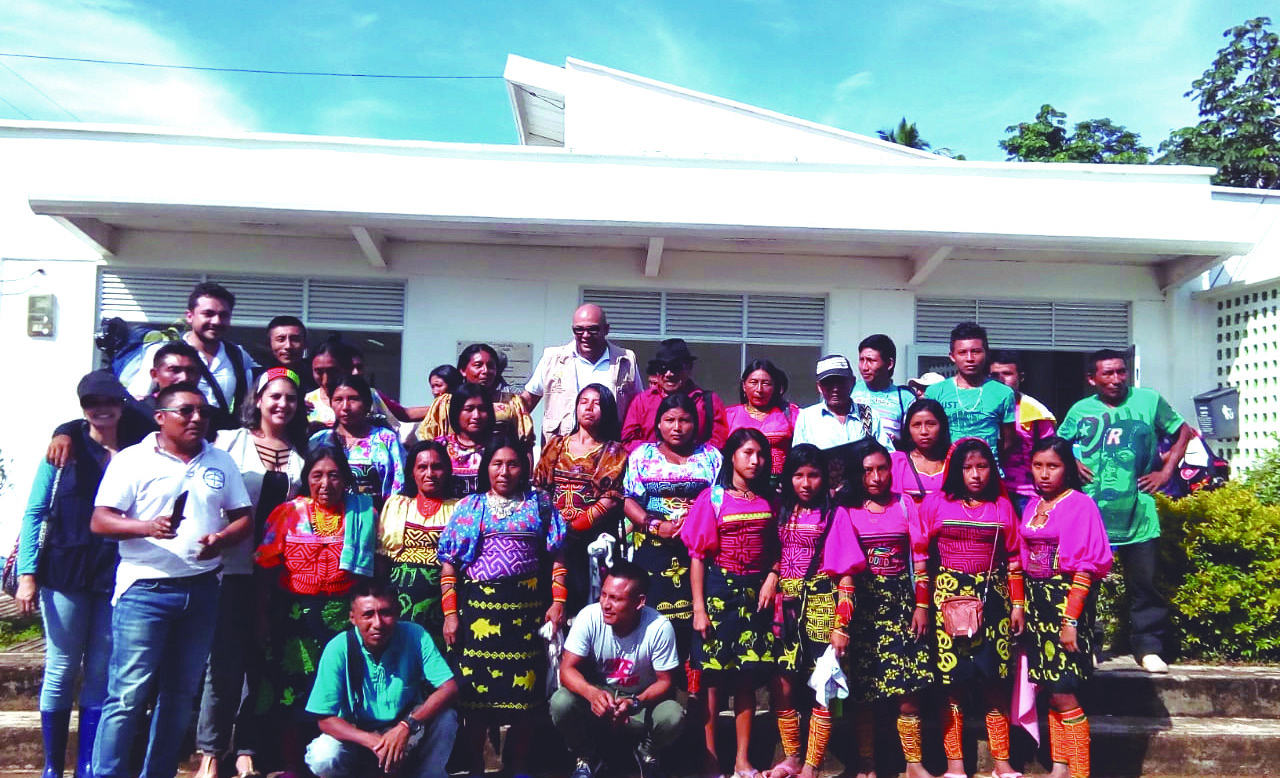 Indígenas Tule participaron en acto de entrega simbólica del territorio ancestral