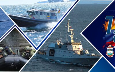 La armada nacional celebra 198 años de servicio y protección de las zonas marítimas de nuestro país