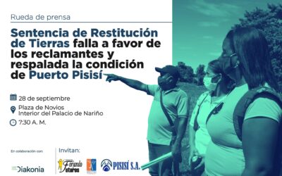 Día Histórico: Se liberarán los predios para la construcción de Puerto Pisisí