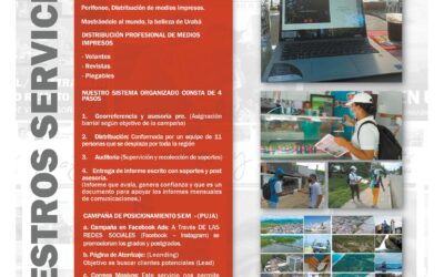 Servicios de Y Ajá Urabá.