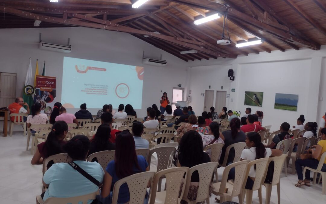 Empropaz: Un programa que ayuda a los emprendedores a impulsar sus ideas de negocio