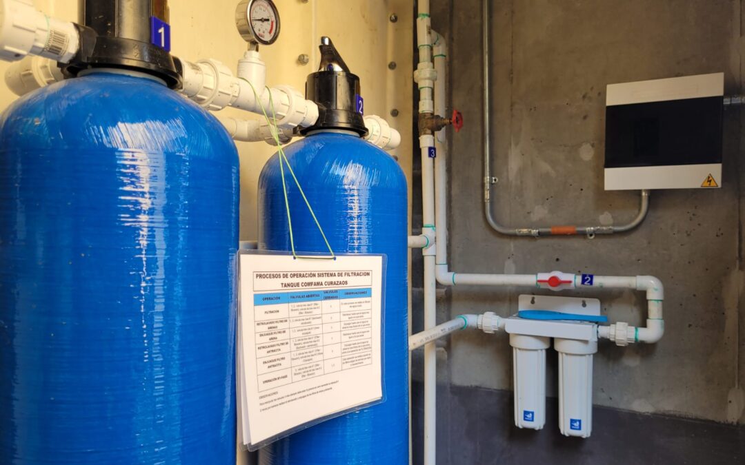 La segunda etapa del proyecto de vivienda Jardines de Comfama, cuenta ahora con agua potable.