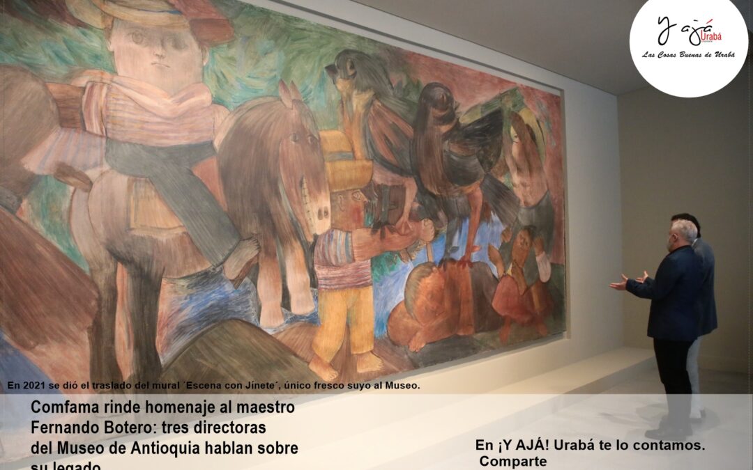 Comfama rinde homenaje al maestro Fernando Botero: tres directoras del Museo de Antioquia hablan sobre su legado, humanidad y universalidad.