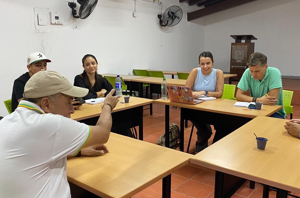 En la Mesa de Productividad CUEES Urabá  La ONG Swisscontact – Proyecto Paisajes Más Sostenibles