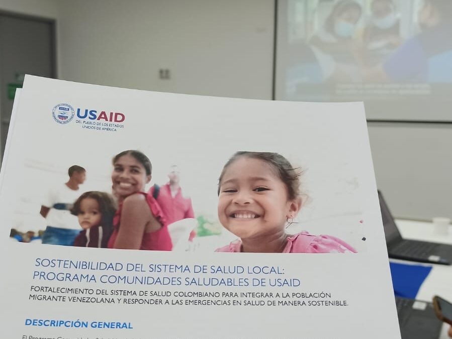 Salud sin fronteras: USAID apoya la atención en salud a población migrante venezolana en Colombia